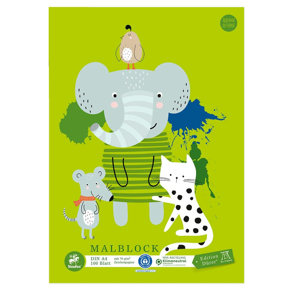 Staufen Green Malblock DIN A4 – 100 Blatt Staufen Green Malblock DIN A4 – 100 Blatt