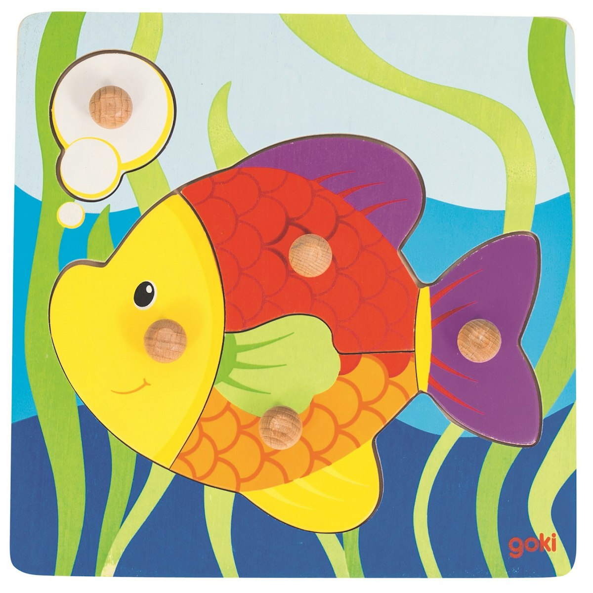 Steckpuzzel Fisch - 5 tlg Steckpuzzel Fisch - 5 tlg