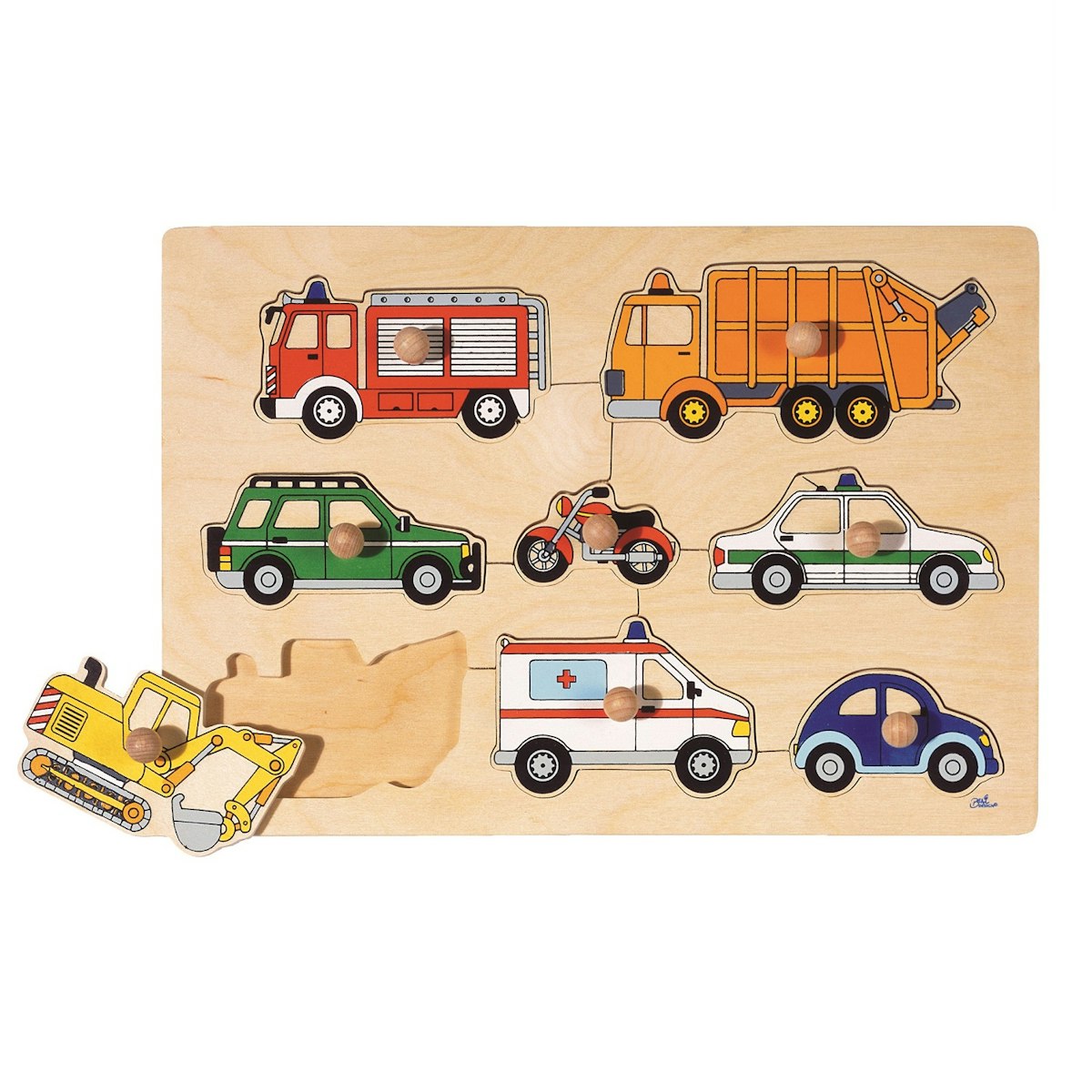 Steckpuzzle Fahrzeuge - 8 tlg Steckpuzzle Fahrzeuge - 8 tlg