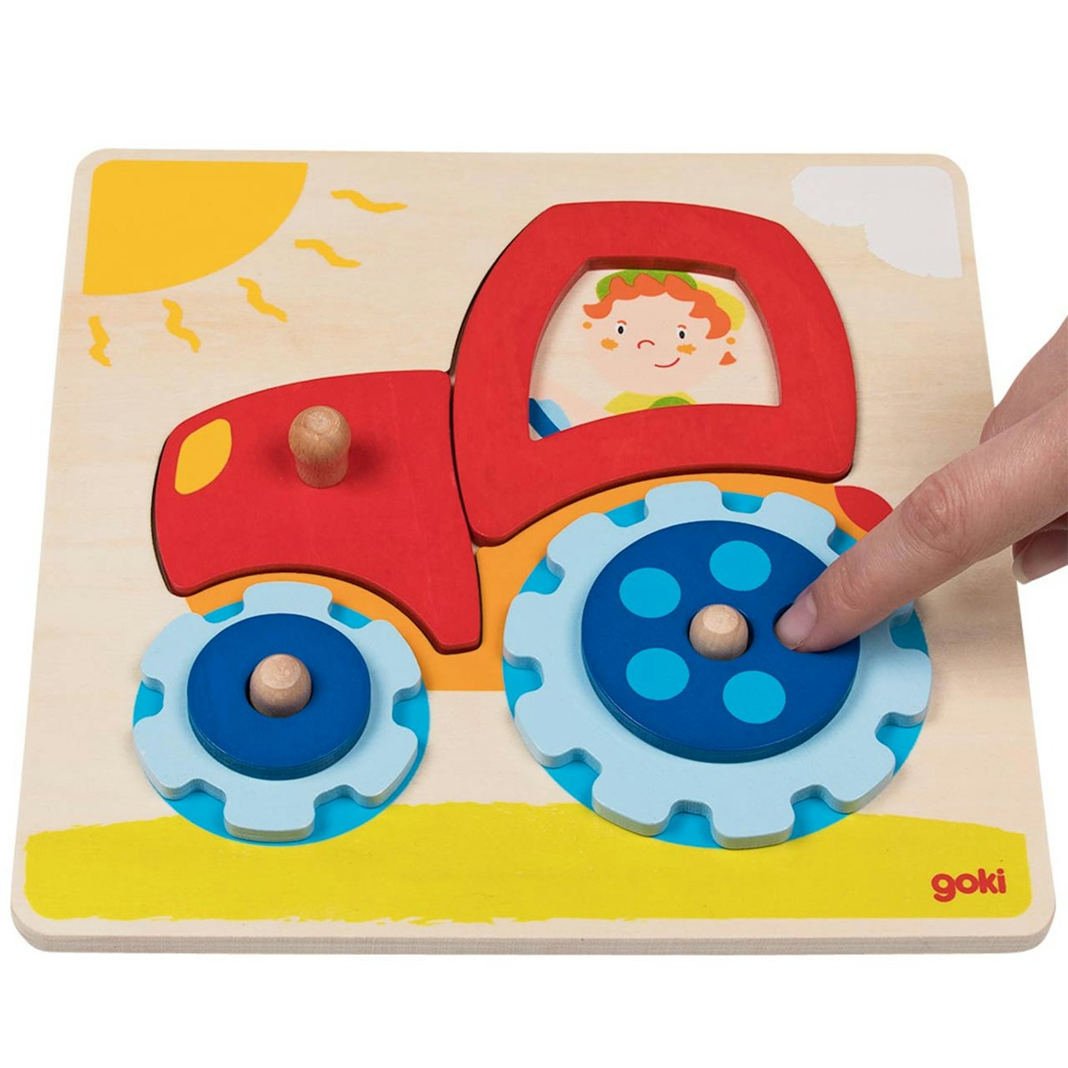 Steckpuzzle Traktor – 6-tlg. Steckpuzzle Traktor – 6-tlg.