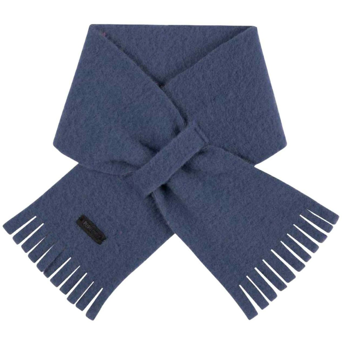 Steckschal Woll 70 cm ca. 1-3 Jahre rauchblau Steckschal Woll 70 cm ca. 1-3 Jahre rauchblau