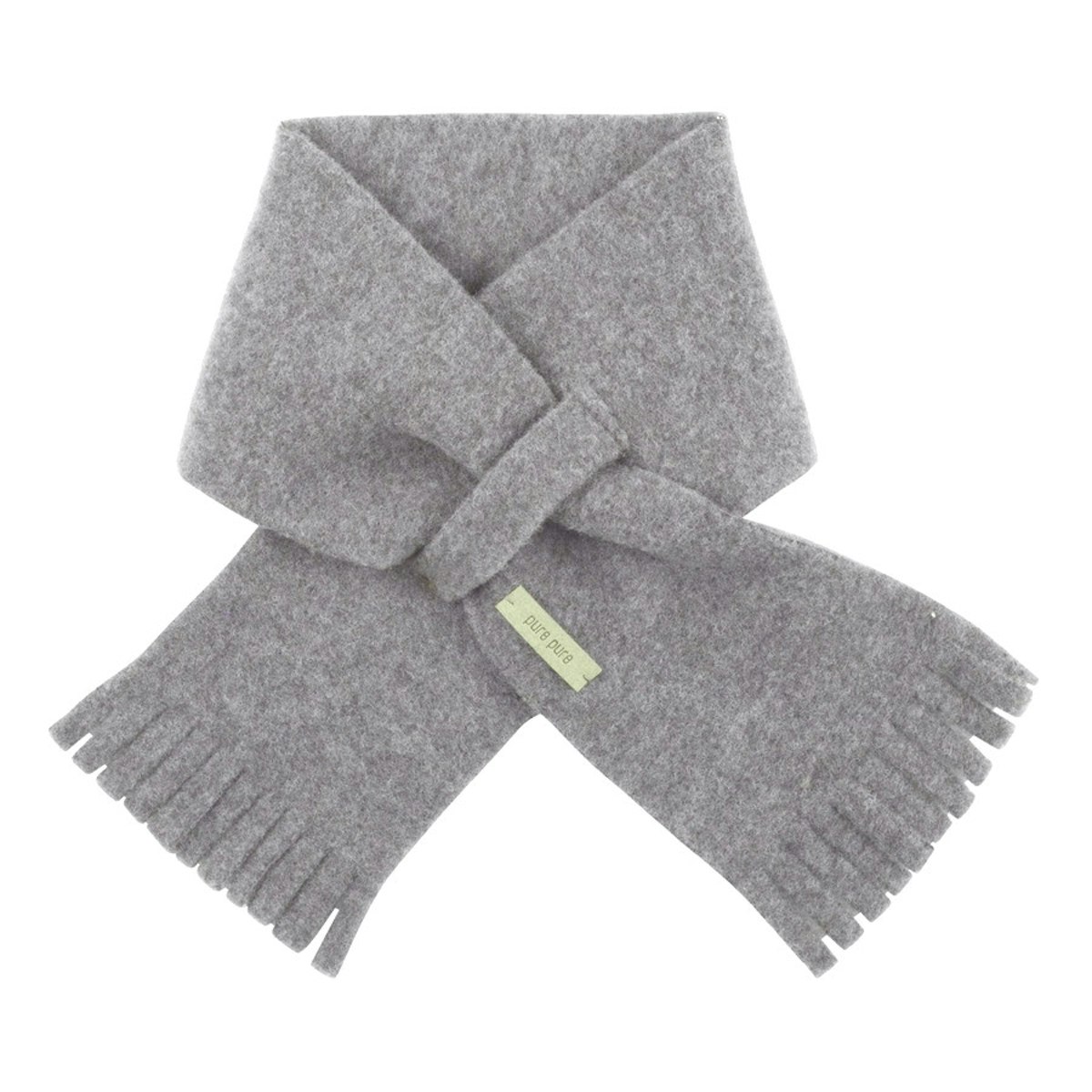 Steckschal Wolle 70 cm ca 1-3 Jahre hellgrau Steckschal Wolle 70 cm ca 1-3 Jahre hellgrau