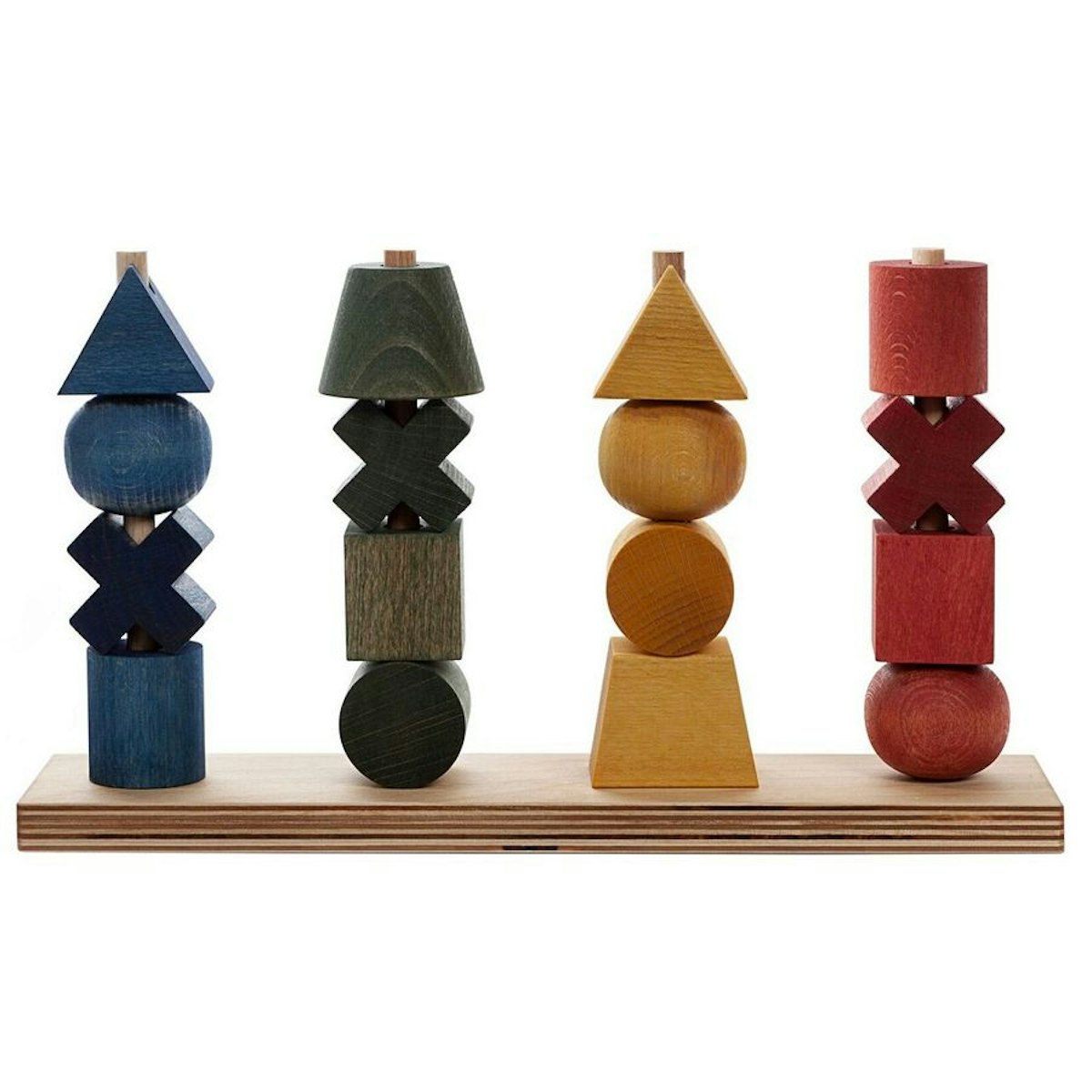 Steckspielzeug ab 1 Jahr 16tlg pflanzlich gefärbt Steckspielzeug ab 1 Jahr 16tlg pflanzlich gefärbt