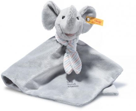 Steiff Ellie Elefant Schmusetuch 26cm grau