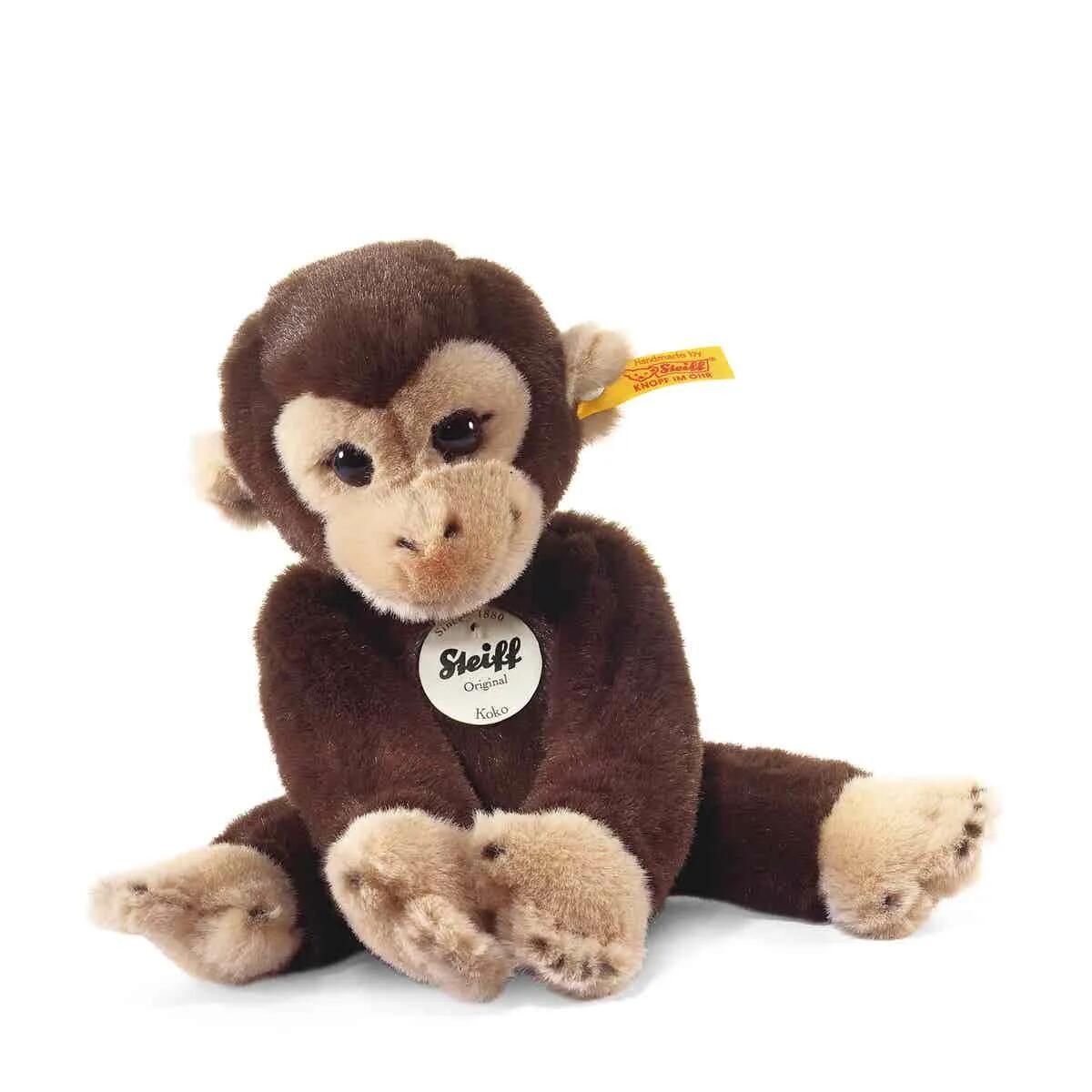 Steiff - Koko Affe 25 cm braun Kuscheltier Steiff - Koko Affe 25 cm braun Kuscheltier