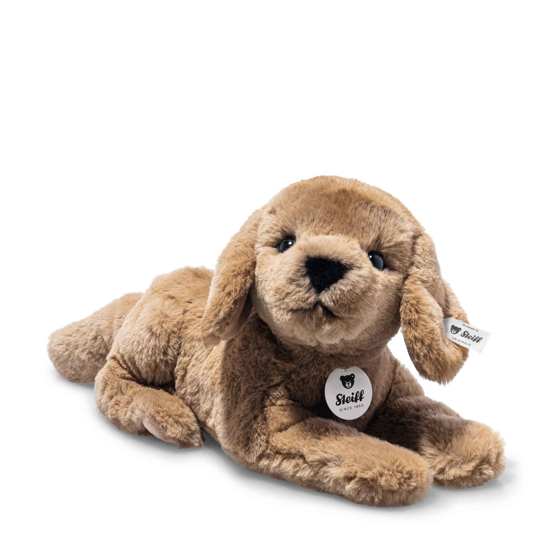 Steiff - Lenny Labrador 23 cm braun liegend Kuscheltier Hund Steiff - Lenny Labrador 23 cm braun liegend Kuscheltier Hund