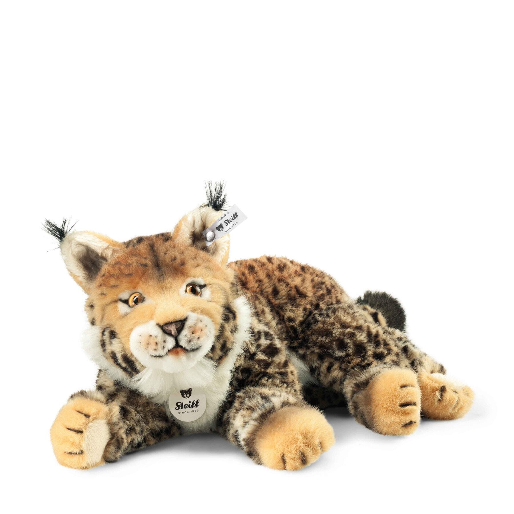 Steiff - Mizzy Luchs 35 cm beige/ braun getigert Kuscheltier Steiff - Mizzy Luchs 35 cm beige/ braun getigert Kuscheltier