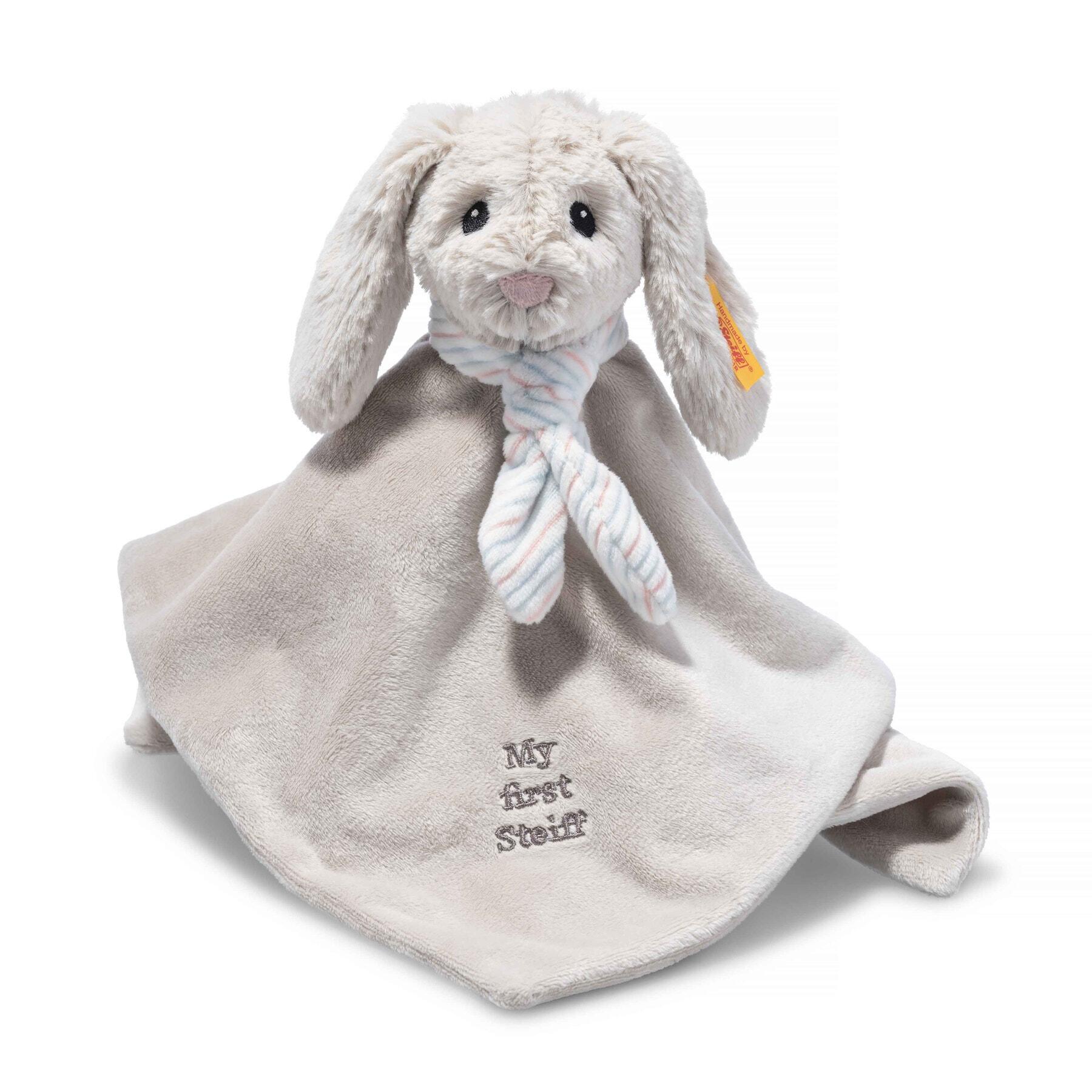 Steiff - My first Steiff Hoppie Hase Schmusetuch Steiff - My first Steiff Hoppie Hase Schmusetuch