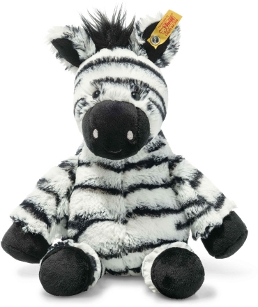 Steiff Soft Cuddly Friends Zora Zebra 30cm schwarz/weiß