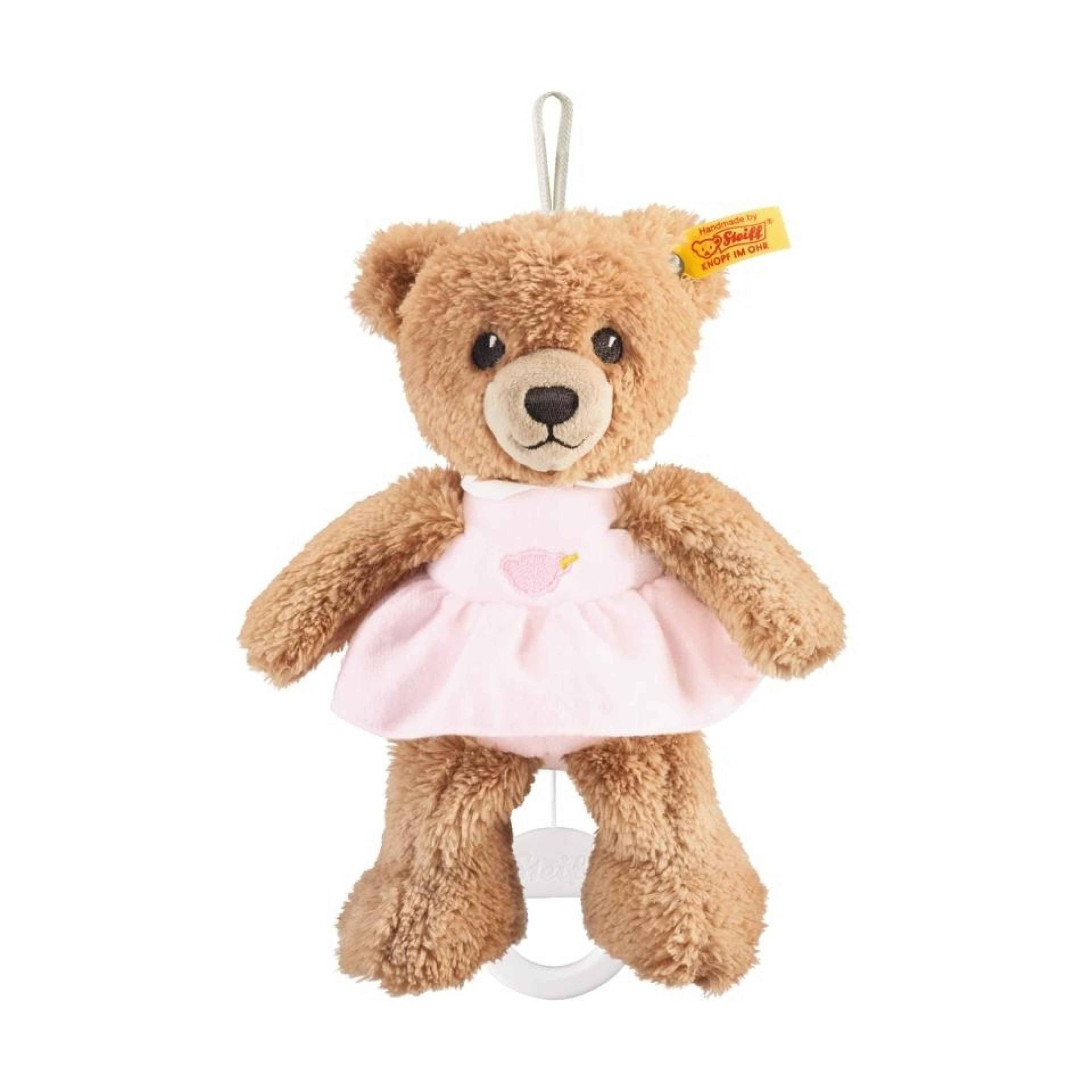 Steiff - Spieluhr Bär 20 cm Schlaf gut Bär rosa Steiff - Spieluhr Bär 20 cm Schlaf gut Bär rosa