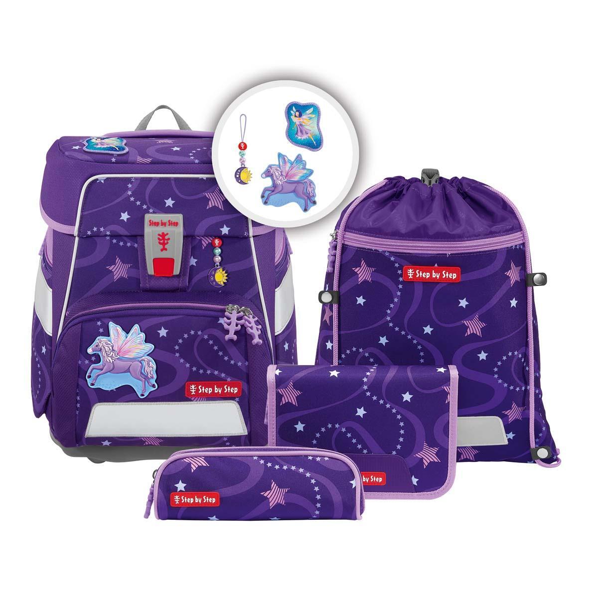 Step by Step - SPACE Schulranzen-Set Pegasus Emily, 5-teilig Step by Step - SPACE Schulranzen-Set Pegasus Emily, 5-teilig