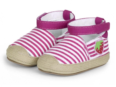 Sterntaler 2301706 Baby-Espadrilles 21/22 beerenrot Auslaufartikel