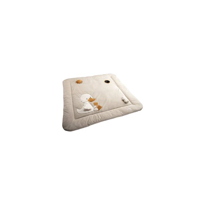 Sterntaler - Krabbeldecke mit Motiv Ente Edda, Beige