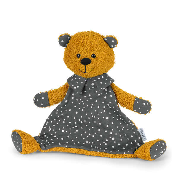 Sterntaler - Schmusetuch Bär Baylee yellow mit Rassel Sterntaler - Schmusetuch Bär Baylee yellow mit Rassel