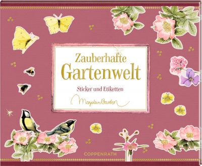 Stickerbuch - Zauberhafte Gartenwelt (M. Bastin)