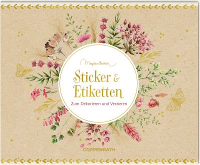 Stickerbuch: Sticker & Etiketten - Natur pur (M.Bastin)