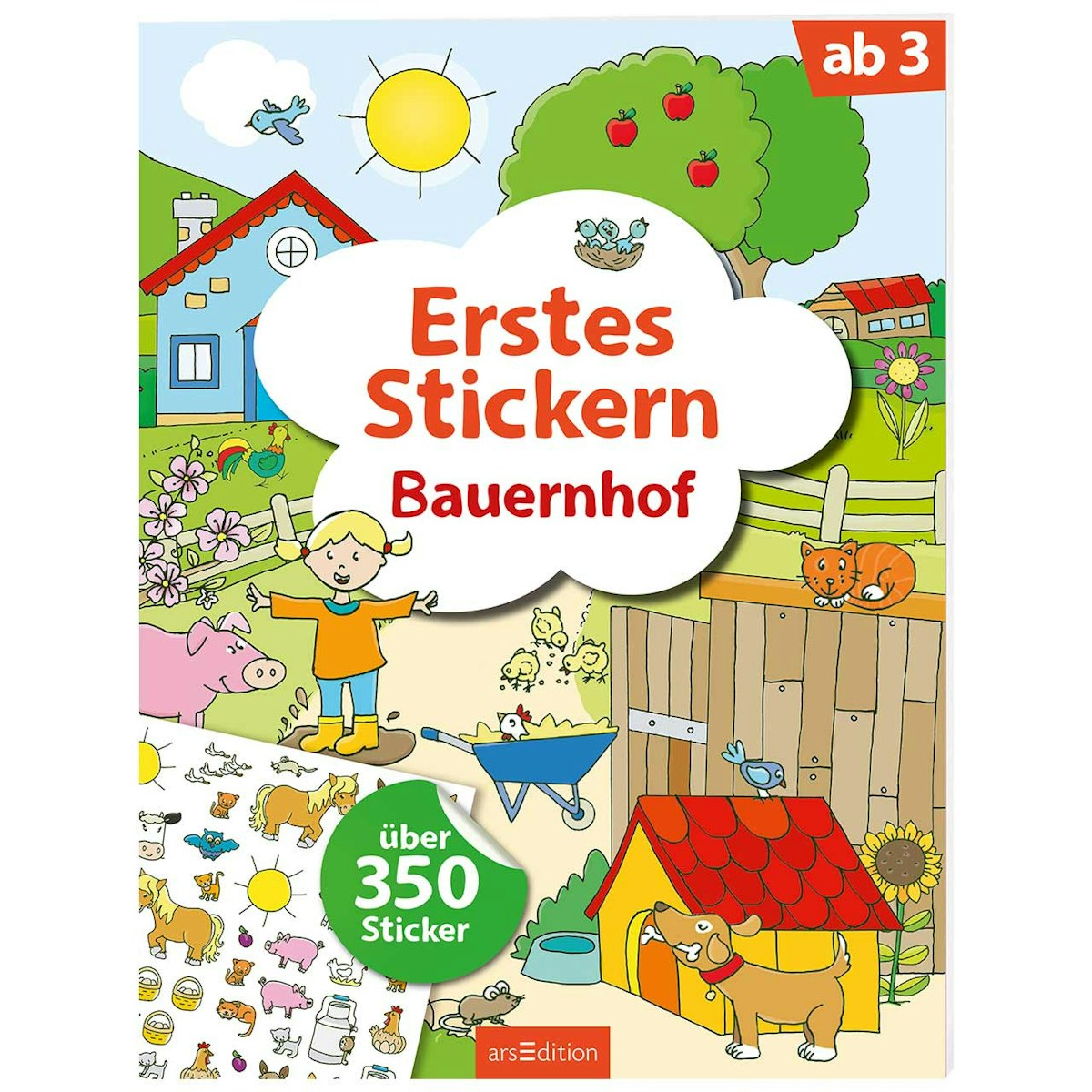Stickerheft Bauernhof ab 3 Jahre Stickerheft Bauernhof ab 3 Jahre