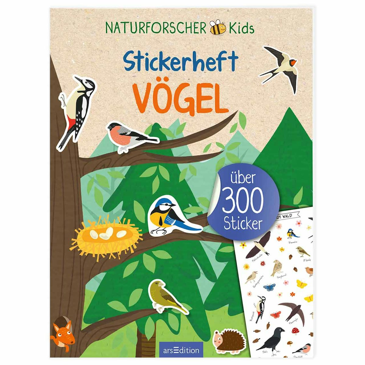 Stickerheft Vögel – Ab 4 Jahren Stickerheft Vögel – Ab 4 Jahren