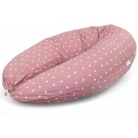 Stillkissen Herzen altrosa Stillkissen Herzen altrosa