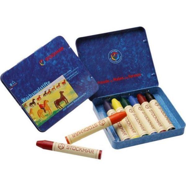 Stockmar - Wachsmalstifte Stockmar, 8er Etui Stockmar - Wachsmalstifte Stockmar, 8er Etui