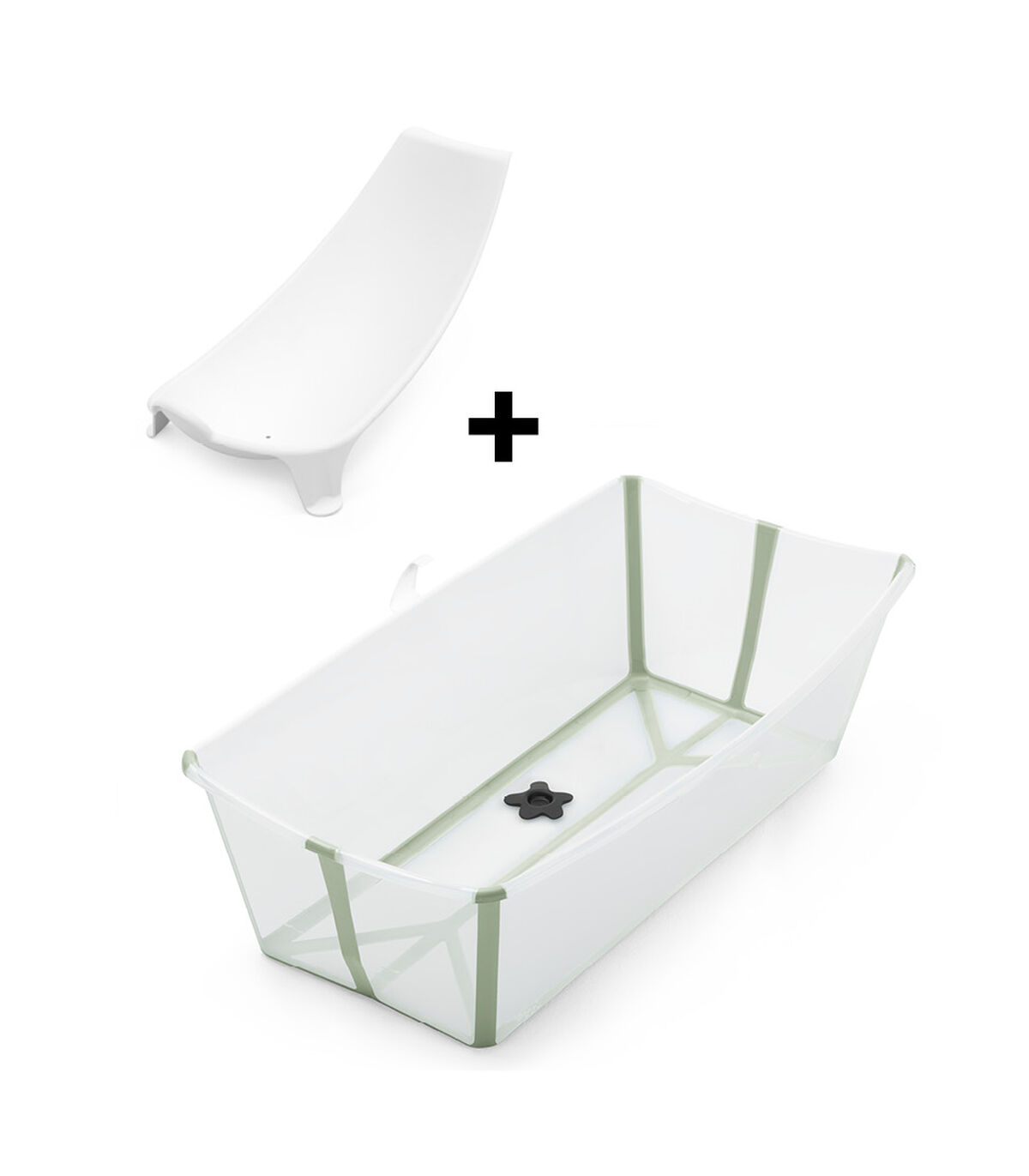 Stokke Flexi Bath X-Large Bundle Transparent Green