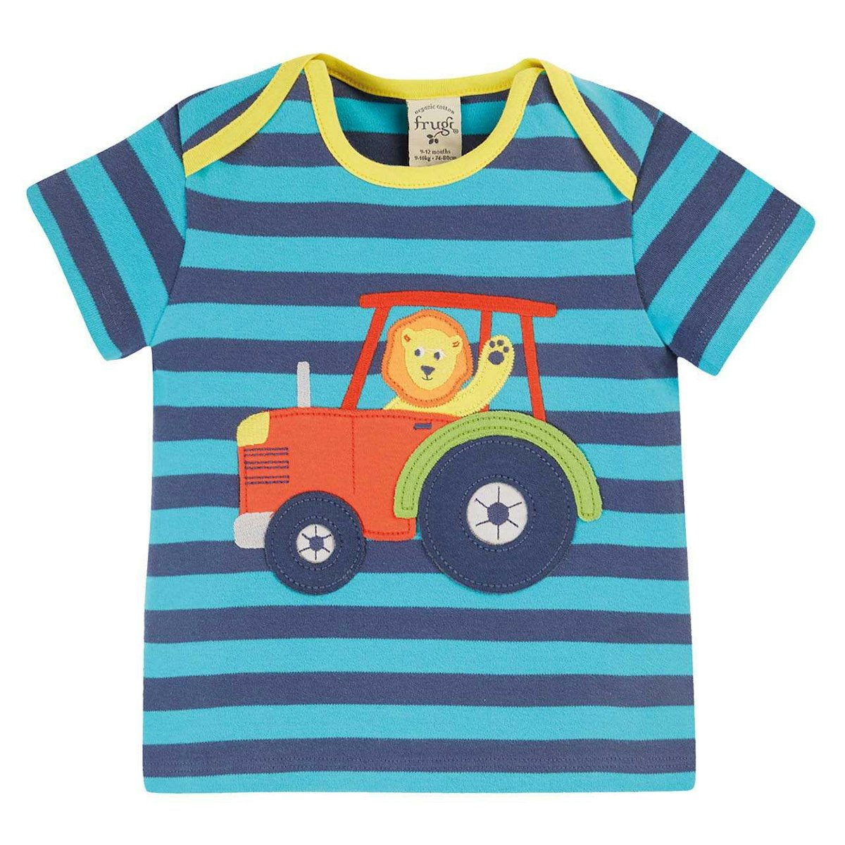 Streifen T-Shirt kurzarm Traktor navy 98/104 Streifen T-Shirt kurzarm Traktor navy 98/104