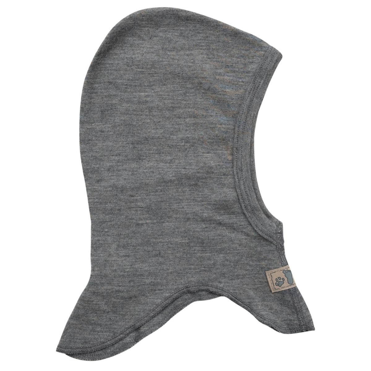 Sturmhaube Wolle Seide grau 110/116 Sturmhaube Wolle Seide grau 110/116