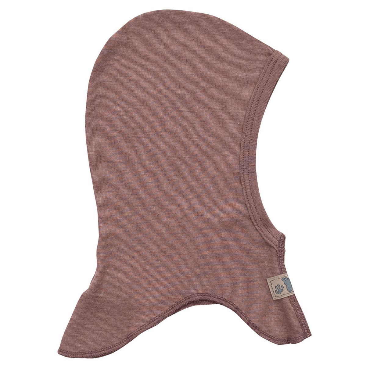 Sturmhaube Wolle Seide mauve 74/80 Sturmhaube Wolle Seide mauve 74/80