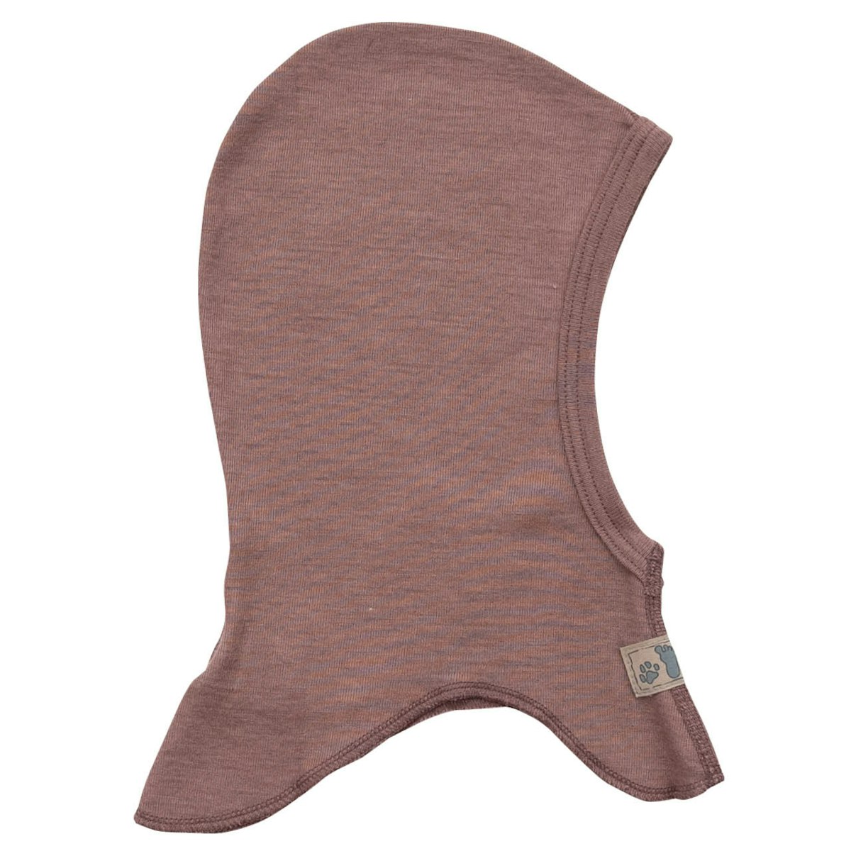 Sturmhaube Wolle Seide mauve 86/92 Sturmhaube Wolle Seide mauve 86/92