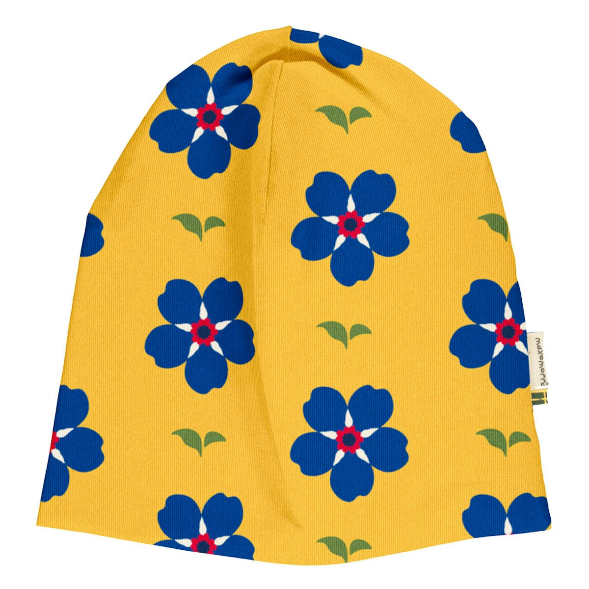 Sweat Beanie Blumen gelb 52/54 Sweat Beanie Blumen gelb 52/54