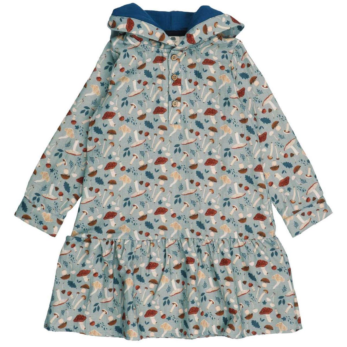 Sweat- Kapuzenkleid langarm Pilze 104 Sweat- Kapuzenkleid langarm Pilze 104