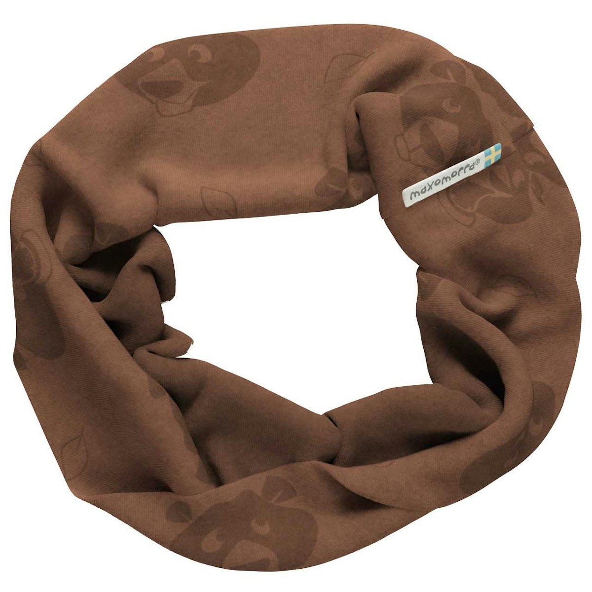 Sweat Schlauchschal Bären braun 56/58 Sweat Schlauchschal Bären braun 56/58