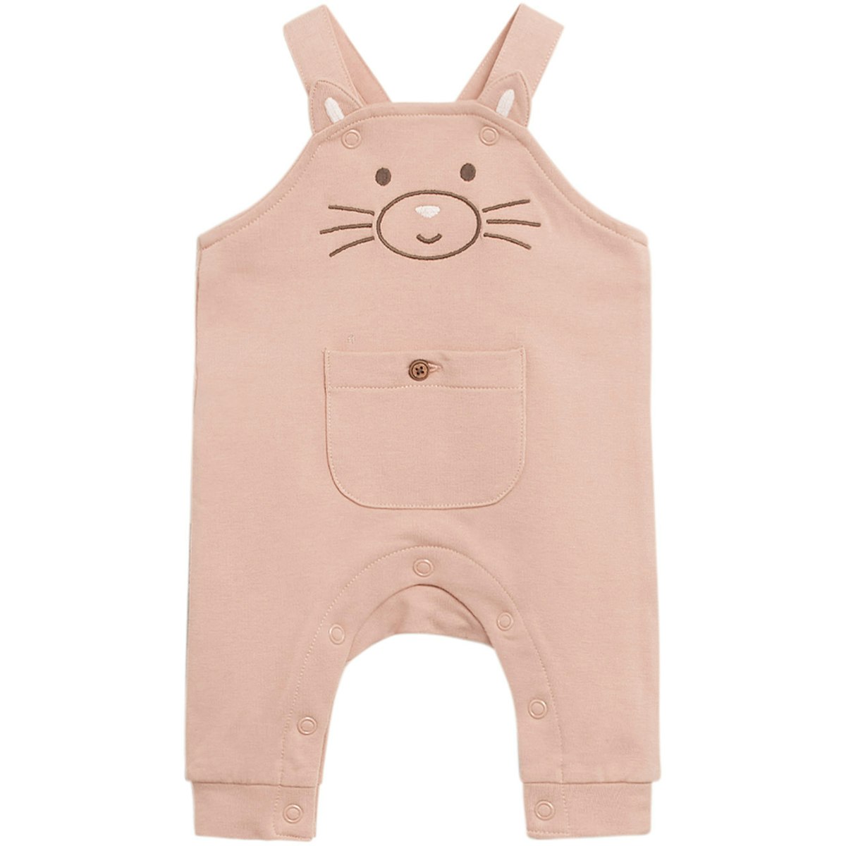 Sweat Strampler Kätzchen hellrosa 62 Sweat Strampler Kätzchen hellrosa 62