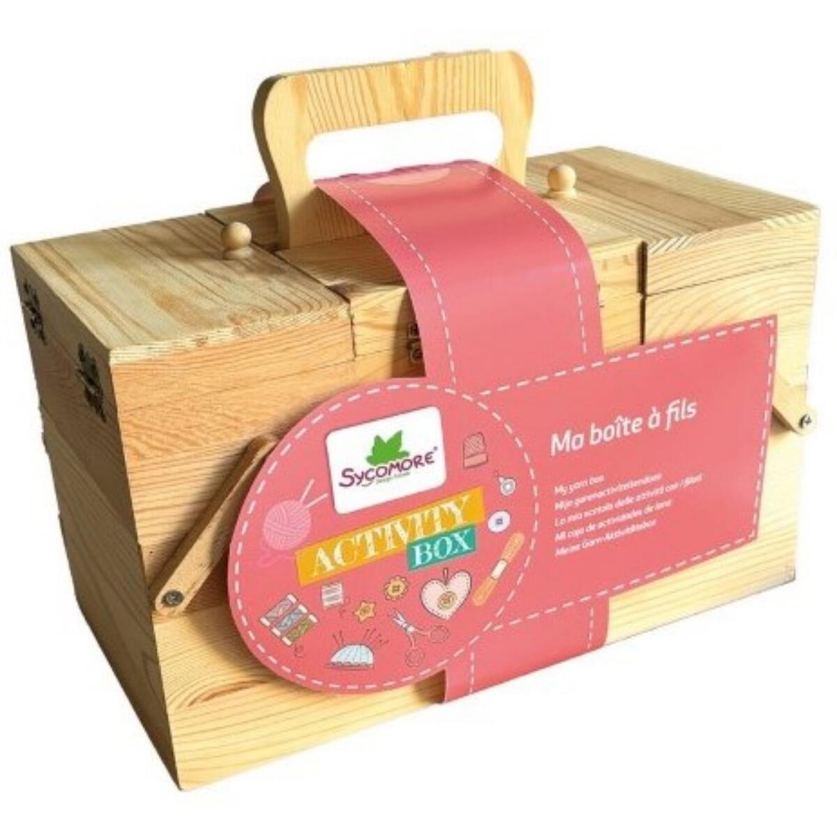 Sycomore - Activity Box - Meine Faden-Bastelbox Nähkästchen Sycomore - Activity Box - Meine Faden-Bastelbox Nähkästchen