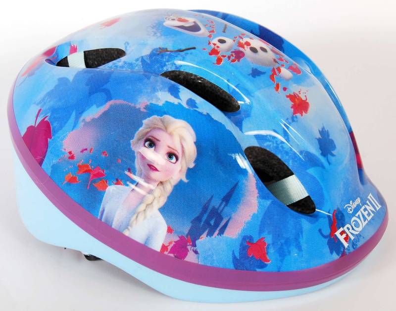 TPFSports Disney Frozen 2 Fahrradhelm - Mädchen - 52-56 cm Kopfumfang - Blau