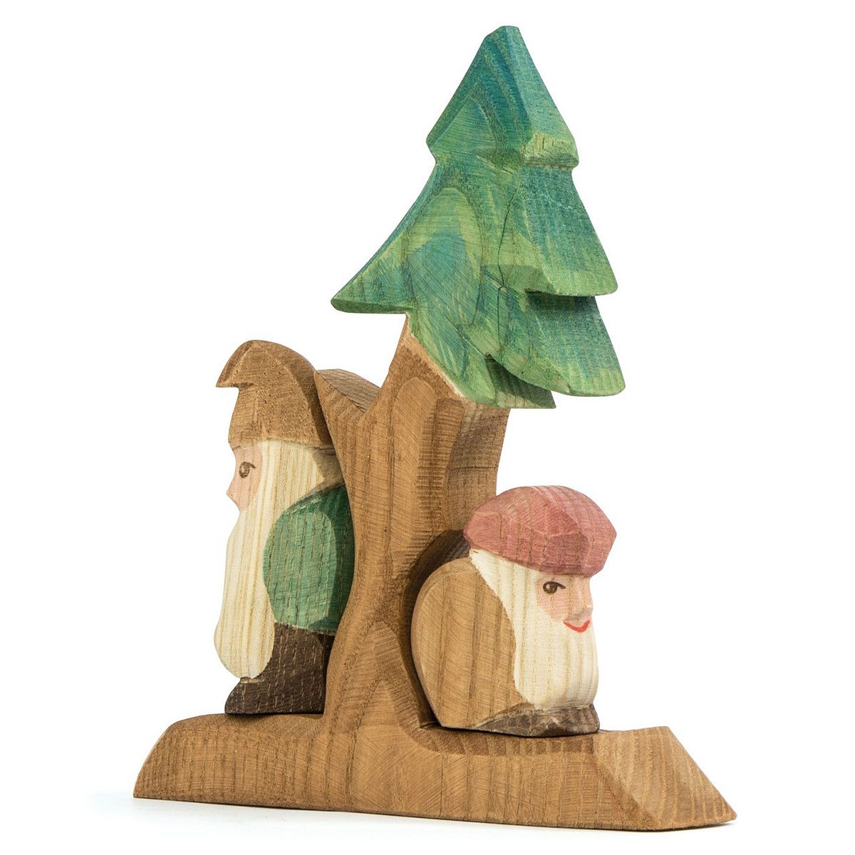 Tannenzwerge 3-tlg. Holzfiguren & Holzbaum 15,5 cm Tannenzwerge 3-tlg. Holzfiguren & Holzbaum 15,5 cm