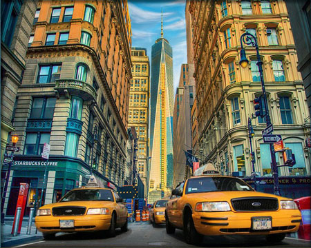 Taxi in New York