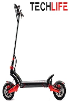 Techlife X7 Electric scooter Black/Red 18000 mAh