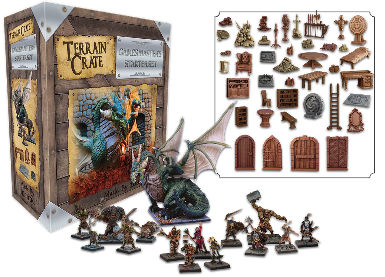 Terrain Crate Games Master’s Dungeon Starter Mantic Games D&D PnP Gelände 28mm