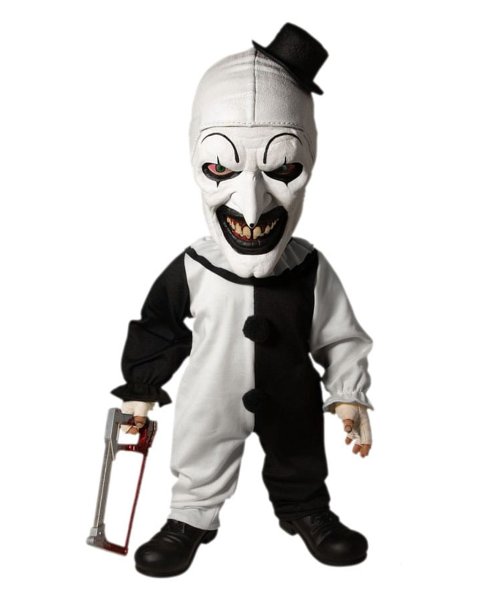 Terrifier MDS Mega Scale Puppe Art the Clown mit Sound 38cm Terrifier MDS Mega Scale Puppe Art the Clown mit Sound 38cm