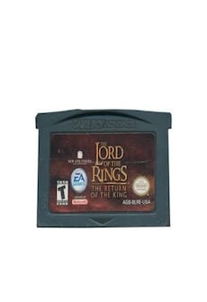 The Lord of the Rings The Return of the King US Version English Language 32 Bit Game For Nintendo GBA Console Nintendo 3DS