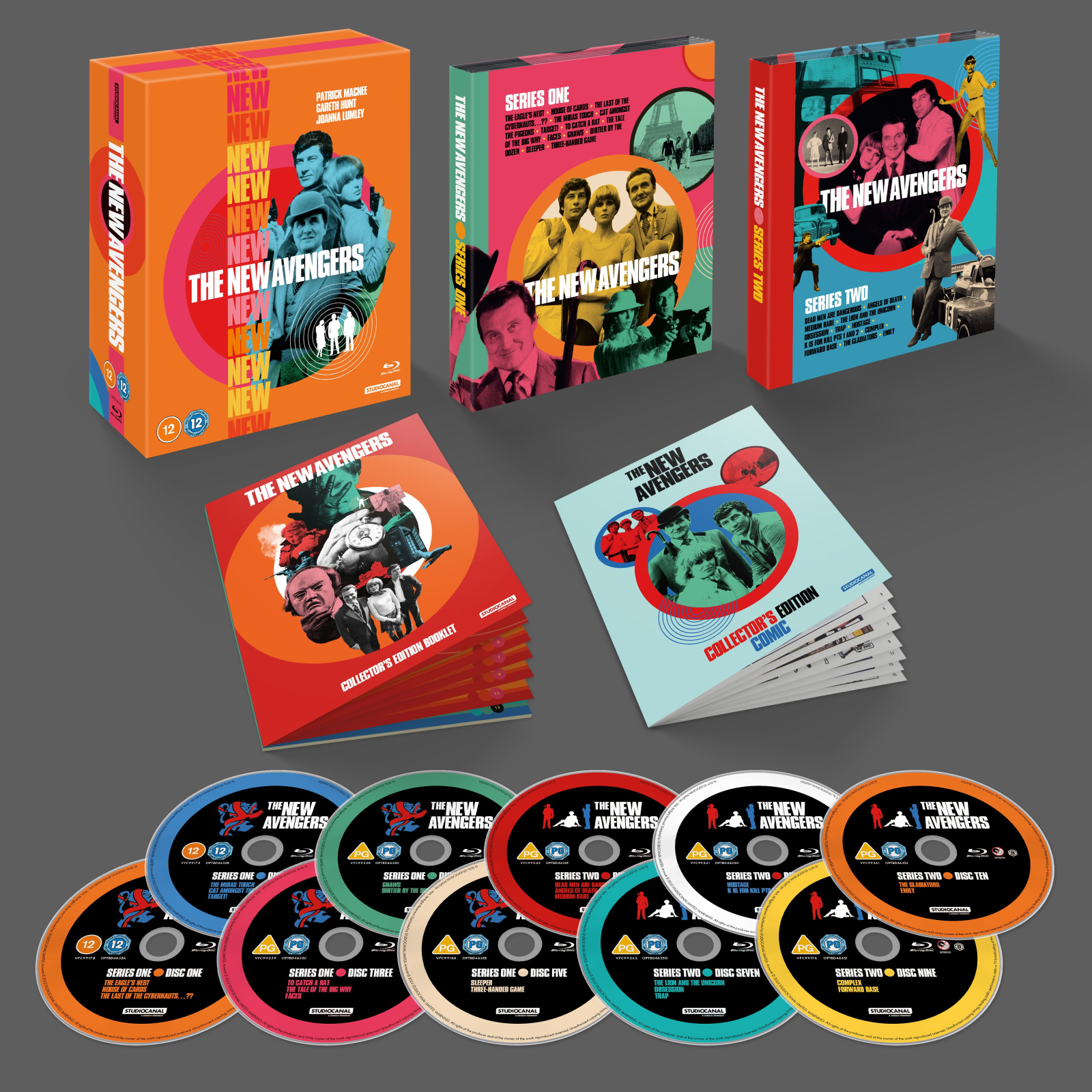 The New Avengers Series 1 & 2 The New Avengers Series 1 & 2