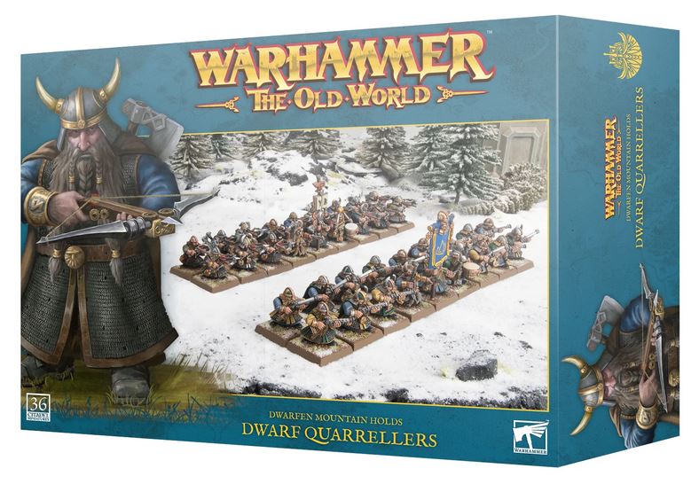 The Old World Dwarfen Mountain Holds Dwarf Quarrellers Thunderers Games Workshop