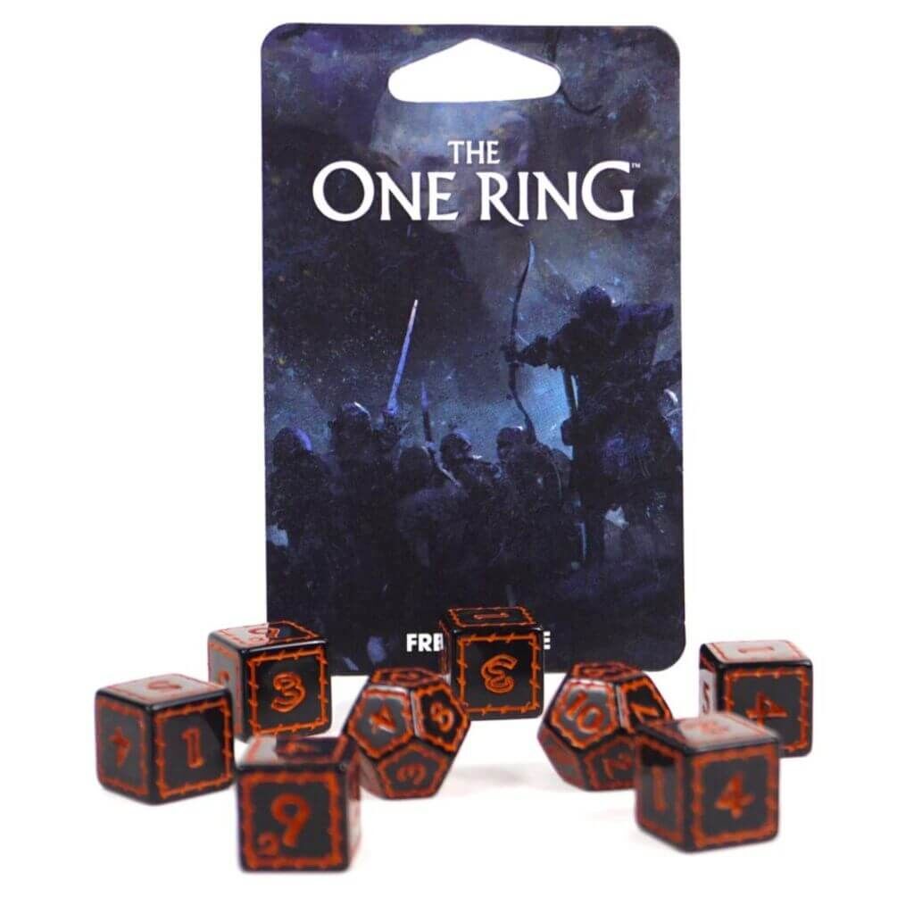 The One Ring RPG: Black Dice Set The One Ring RPG: Black Dice Set
