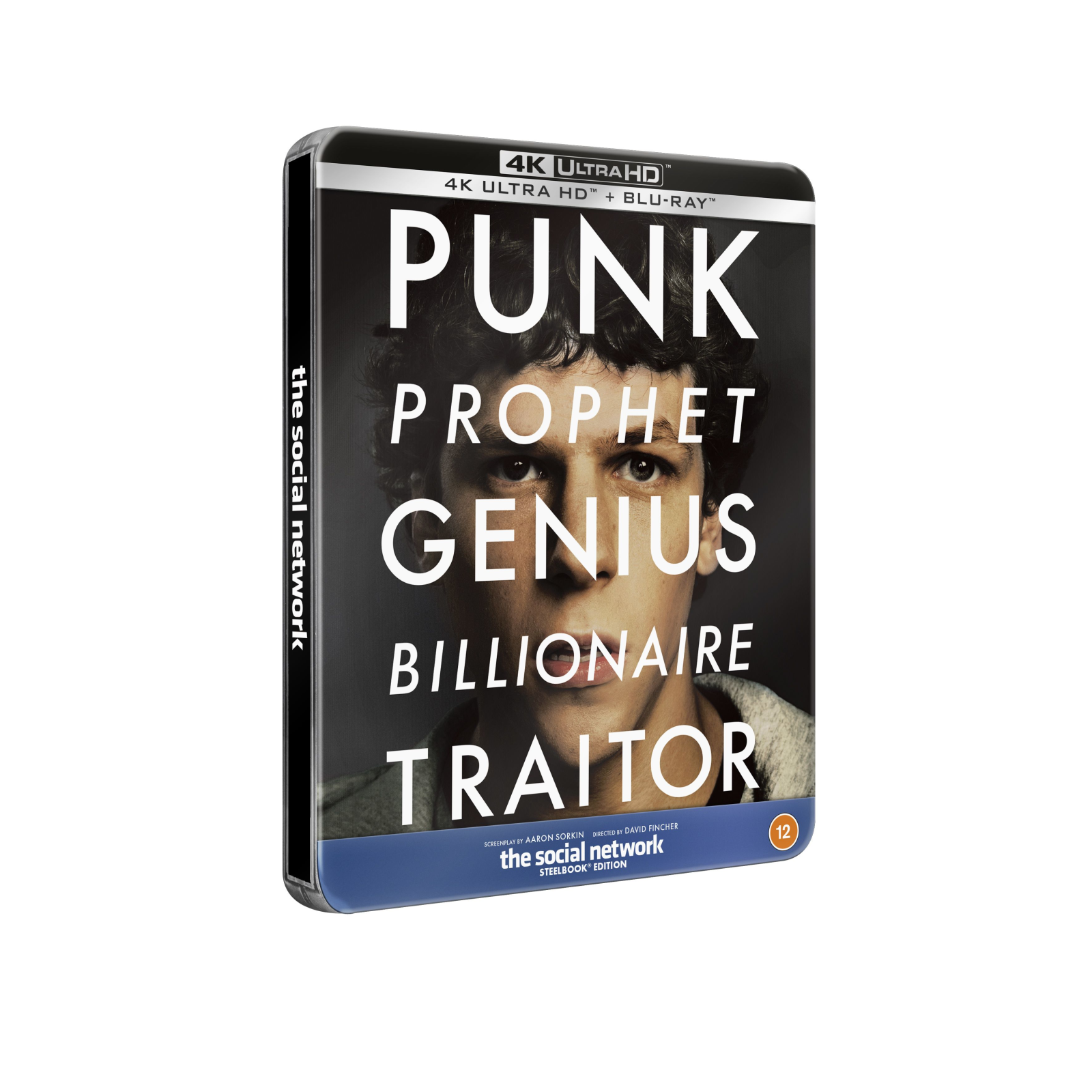 The Social Network 4K Ultra HD & Blu-ray Steelbook The Social Network 4K Ultra HD & Blu-ray Steelbook