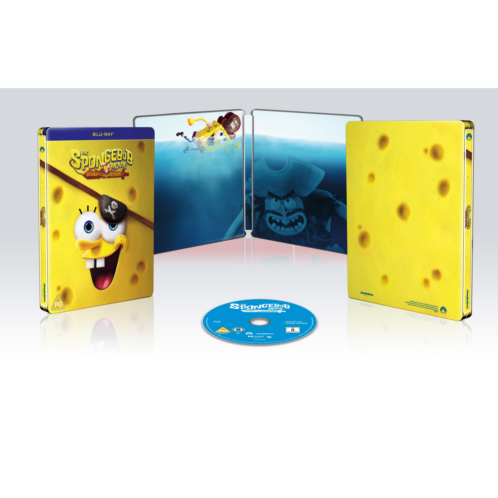 The Spongebob Movie: Search for SquarePants SteelBook The Spongebob Movie: Search for SquarePants SteelBook