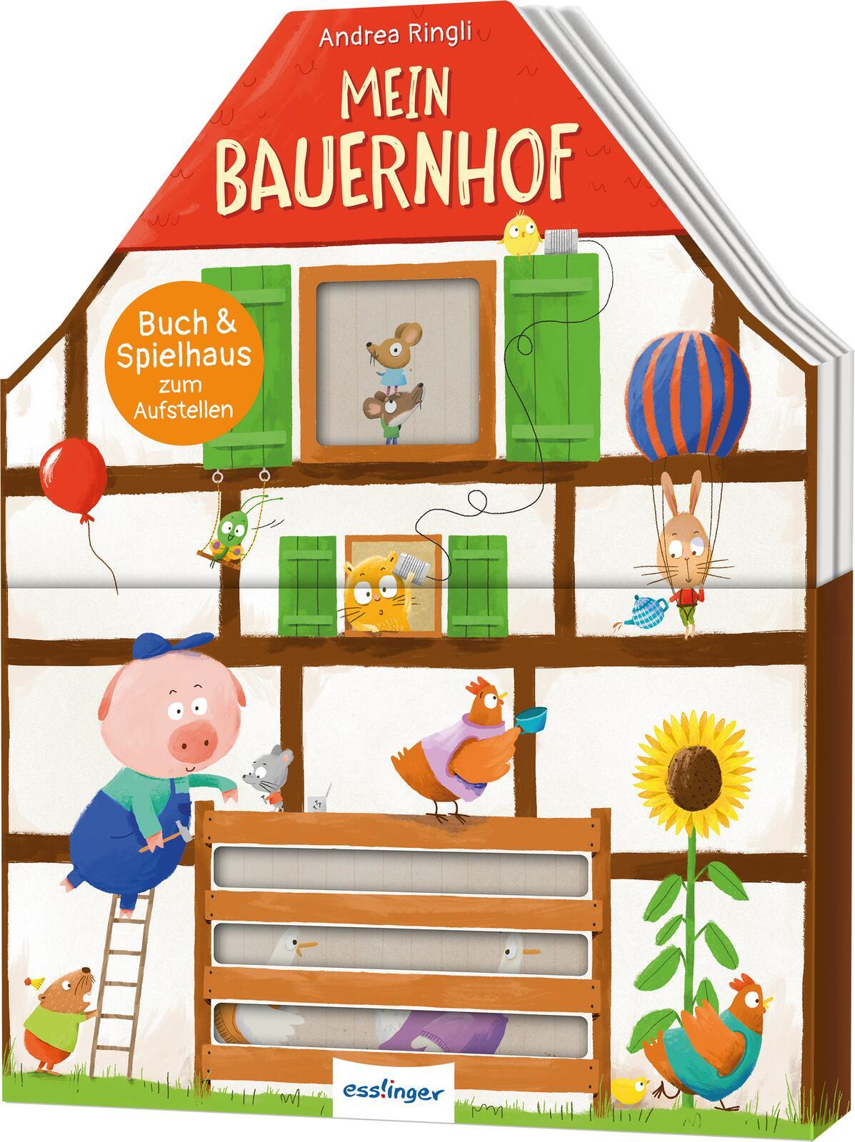 Thienemann-Esslinger Verlag - Buch & Spielhaus zum Aufstellen: Mein Bauernhof Thienemann-Esslinger Verlag - Buch & Spielhaus zum Aufstellen: Mein Bauernhof