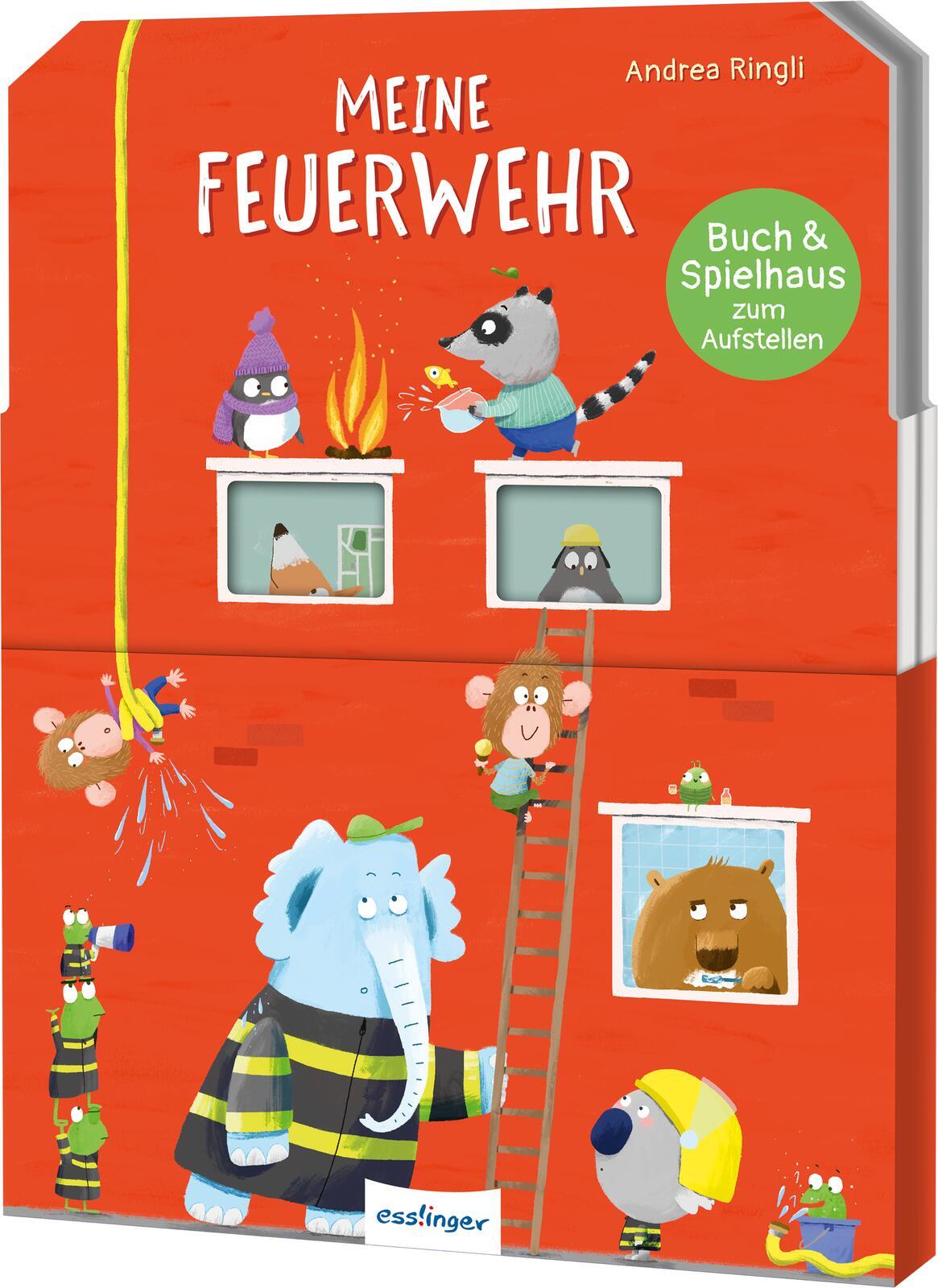 Thienemann-Esslinger Verlag - Buch & Spielhaus zum Aufstellen: Meine Feuerwehr Thienemann-Esslinger Verlag - Buch & Spielhaus zum Aufstellen: Meine Feuerwehr