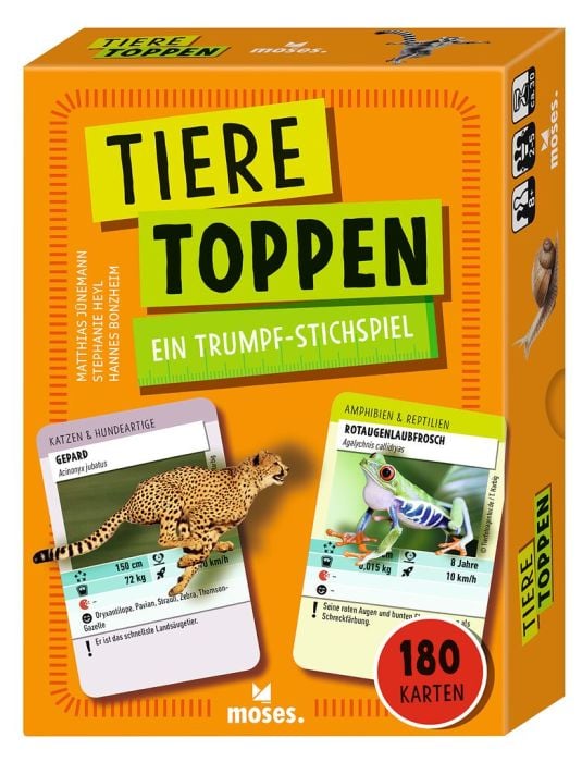 Tiere Toppen: Ein Trumpf-Stichspiel Tiere Toppen: Ein Trumpf-Stichspiel