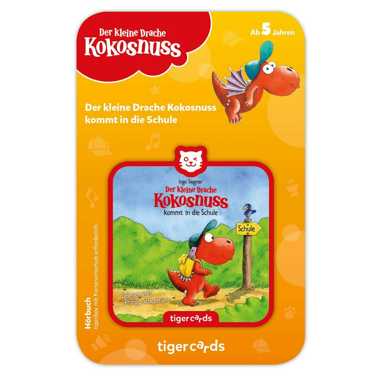 Tigercard Der kleine Drache Kokosnuss - Kommt in die Schule Tigercard Der kleine Drache Kokosnuss - Kommt in die Schule